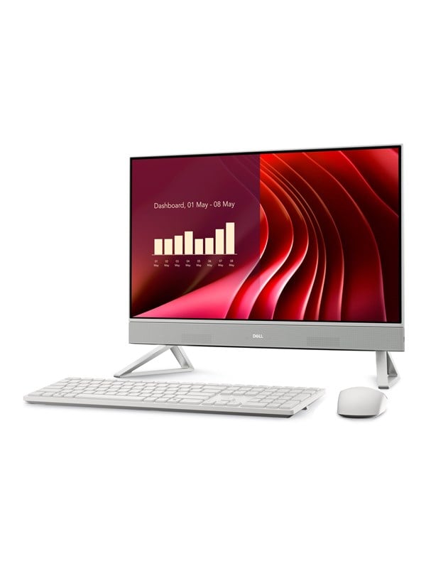 Dell 24 All-in-One EC24250 - all-in-one - AI PC - Core i5 i5-1334U 1.3 GHz - 16 GB - SSD 512 GB - LED 23.8" billede