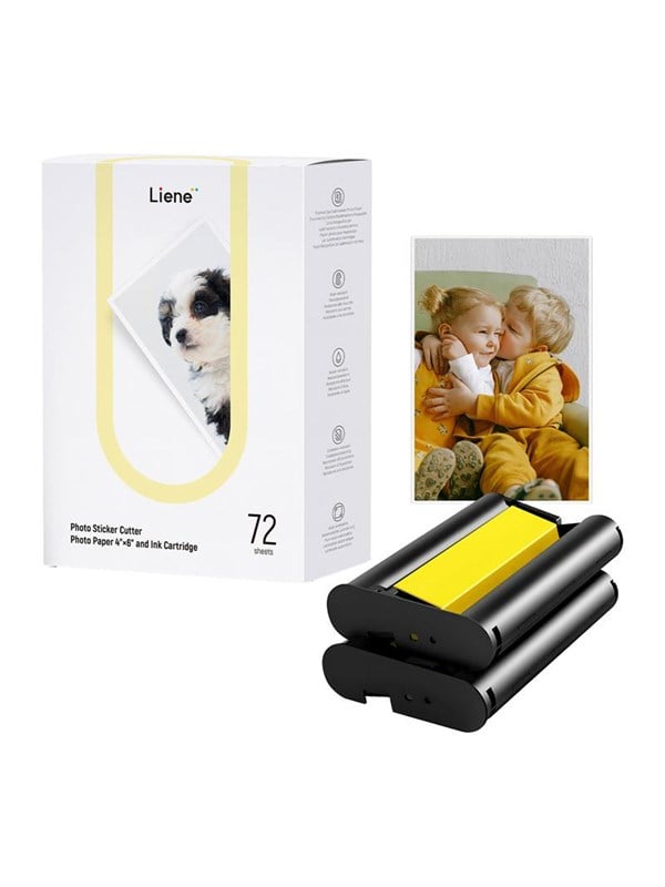 Liene PixCut 4x6" printer paper 72 sheets