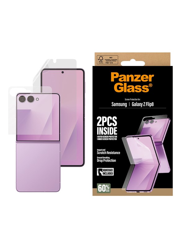PanzerGlass Screen Protector Samsung Galaxy Z Flip8 | Glass & Film