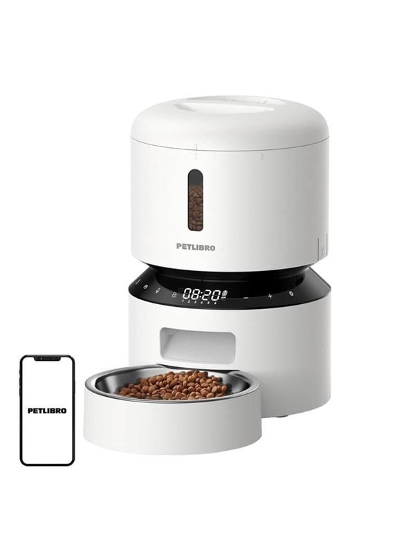 Petlibro PETLIBRO Granary 3L foderdispenser til kæledyr (White)
