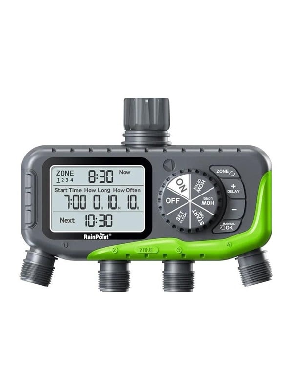 RainPoint 4-Zone Irrigation Controller ITV447 RainPoint 4-Zone Irrigation Controller ITV447