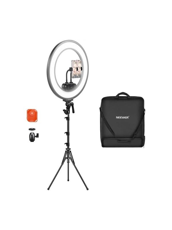 Neewer RL45B 45W 18? Ultra-Thin LED Ring Light Kit Neewer RL45B 45W 18? Ultra-Thin LED Ring Light Kit