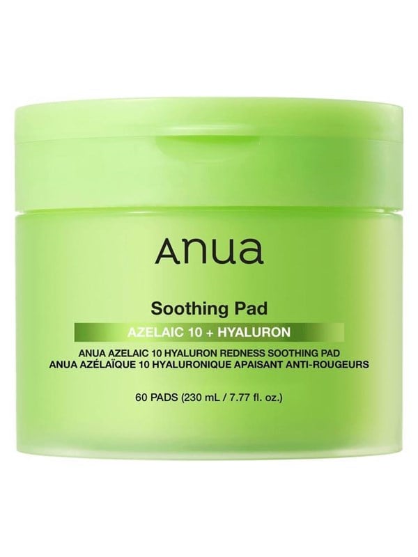 Anua Azelaic 10 + Hyaluron Redness Soothing Pad 90 Pads 230 ml