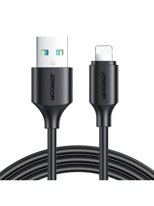 Joyroom Kabel til USB-A / Lightning / 2.4A / 0.25m S-UL012A9 (sort)