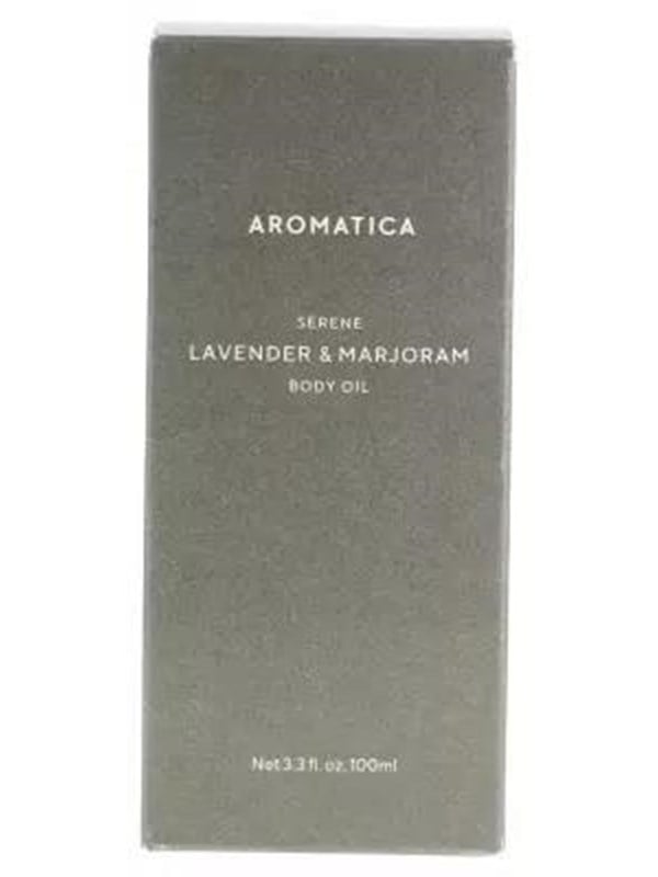 Aromatica Serene Lavender and Marjoram Body Oil 100 ml billede