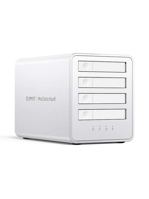 ORICO 8848RC3 DAS Series 4-bay 2.5" HDD/SSD/M.2 SATA/mSATA Disk Array - White - NAS-Server