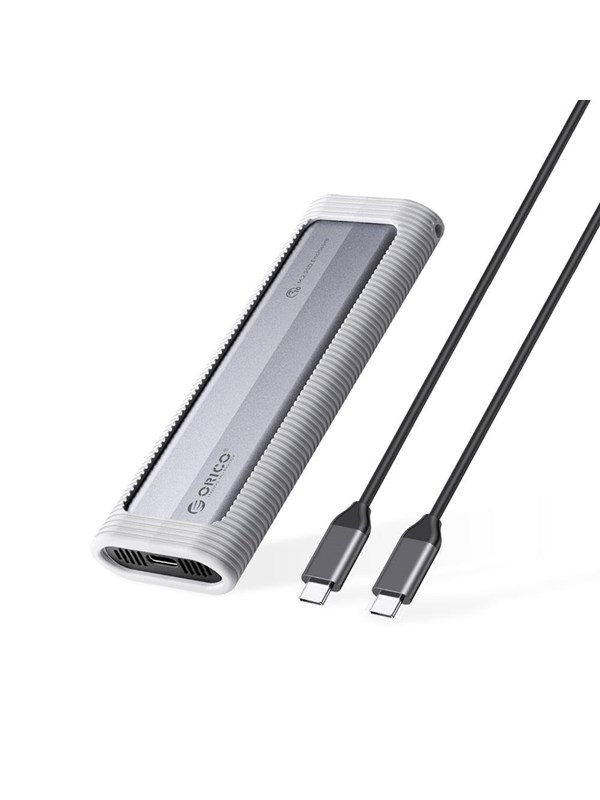 ORICO AXM2S-G2 M.2 NVME/NGFF USB-C 10Gb/s Disk Drive - Gray billede