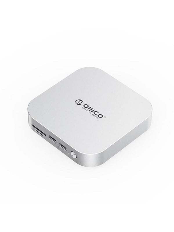 ORICO MiniLink 9-in-1 Docking Station with M.2 SSD Hard Drive Bay - Silver billede