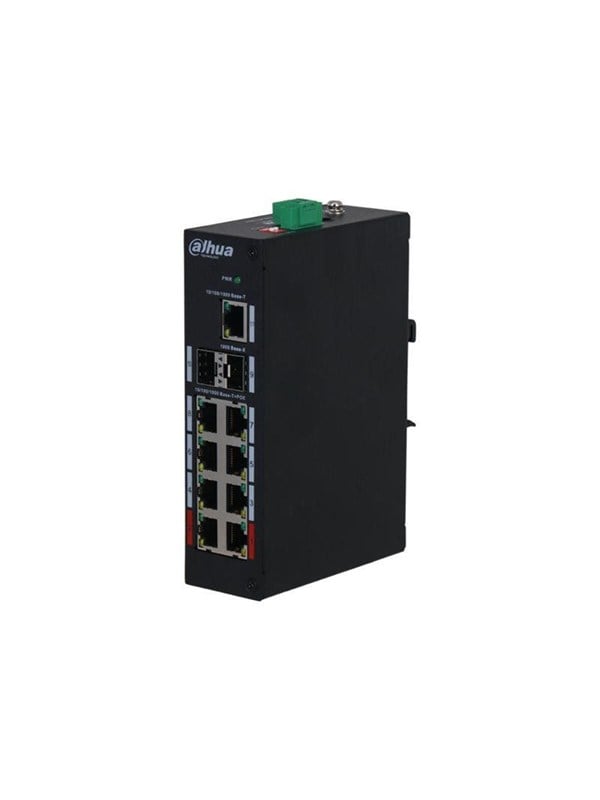 Dahua 8-Port Gigabit POE2.0 unmanged switch(120W) GbE Uplink2*SFPPFS3211-8GT-120-V2-inkl. PSU