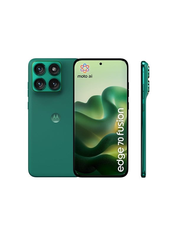 Motorola edge 70 fusion 256GB/8GB - PANTONE Sporting Green (5200 mAh battery) billede