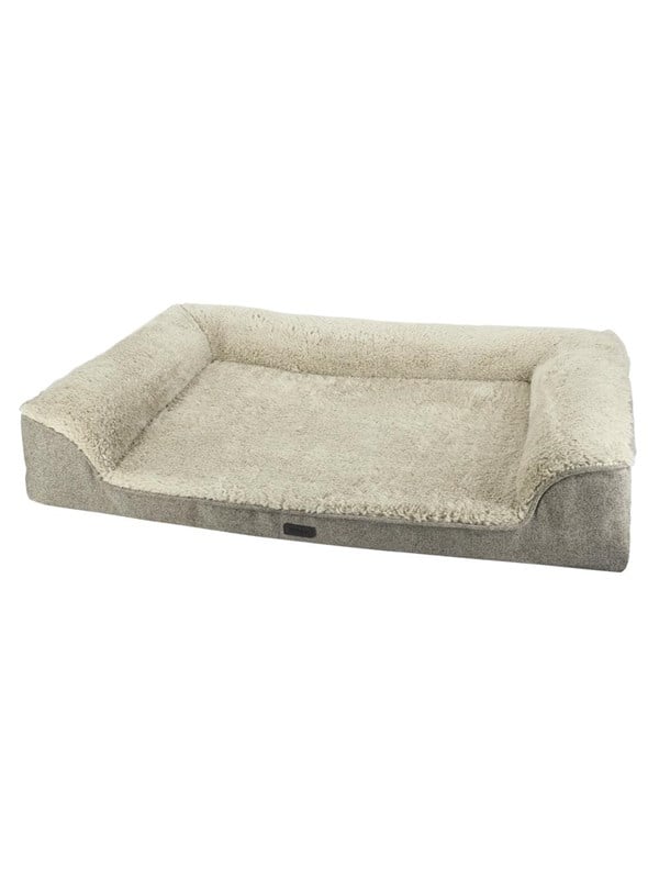 Ortopædisk Comfort sofa "CALBU" - Beige - L x B x H: 80 x 52 x 18 cm