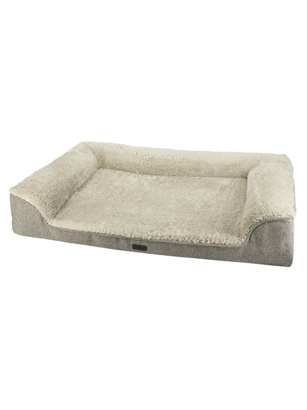 Ortopædisk Comfort sofa "CALBU" - Beige - L x B x H: 120 x 80 x 20 cm