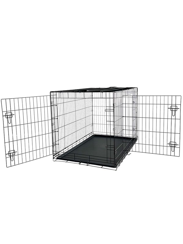 Nobby Foldbart metal transportbur til bil L Sort
