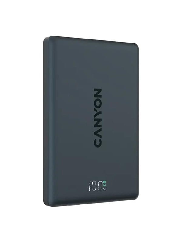 Canyon OnPower 500 MagSafe Powerbank 5000 mAh, Sor - 5000 mAh billede