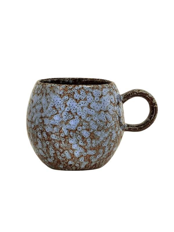 Bloomingville - Paula Kop, Blå, Stentøj, D9xH8 cm