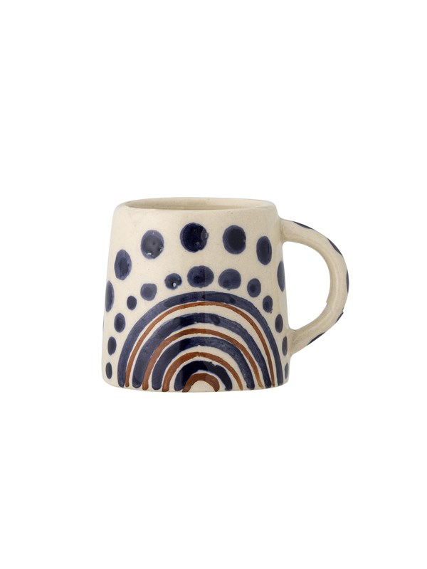 Bloomingville - Shama Espressokop, Multifarvet, Stentøj, D5xH5 cm