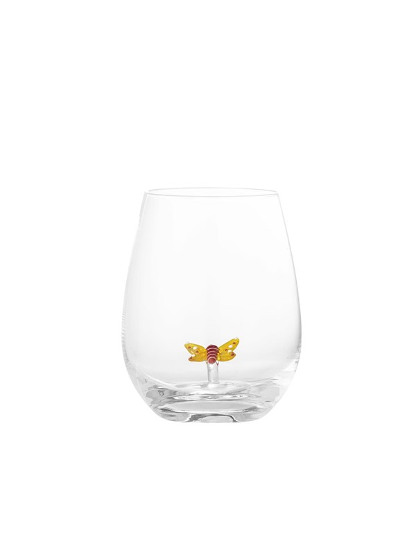 Bloomingville - Misa Drikkeglas, Klar, Glas, D9xH12 cm