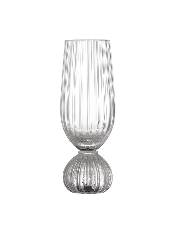 Bloomingville - Taurin Champagneglas, Klar, Glas, D6xH17 cm