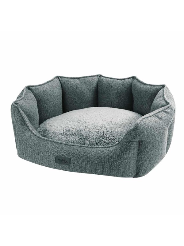 Nobby Komfort seng oval ANDA 55 x 50 x 21 cm Grå