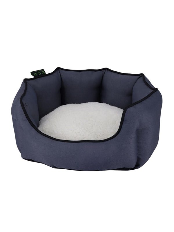 Nobby ECO Komfort seng oval ESAT 45 cm Mørkegrå