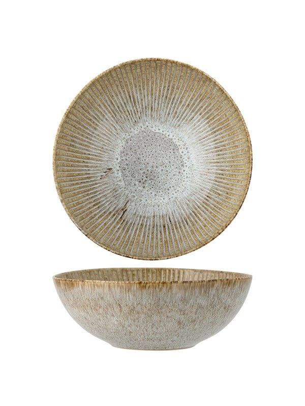 Bloomingville Fleur salatskål Ø27 cm Natur