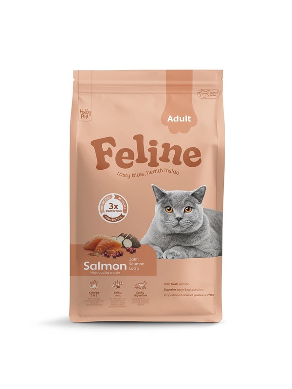 Hobby First Feline Adult Salmon 1.5 kg