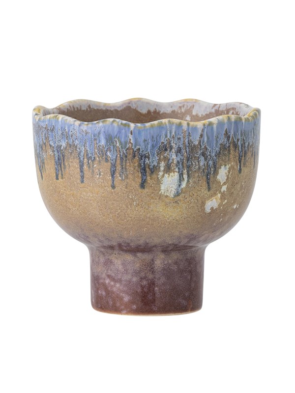 Creative Collection - Cloe Lysestage, Multifarvet, Stentøj - Ø10 Ã H9 cm