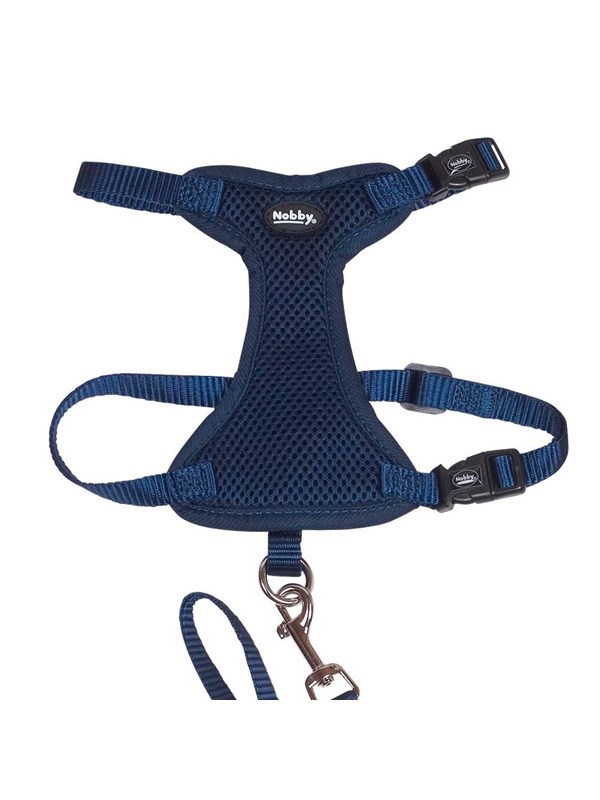 Nobby Selesæt til kat - Mesh S-M Blå billede