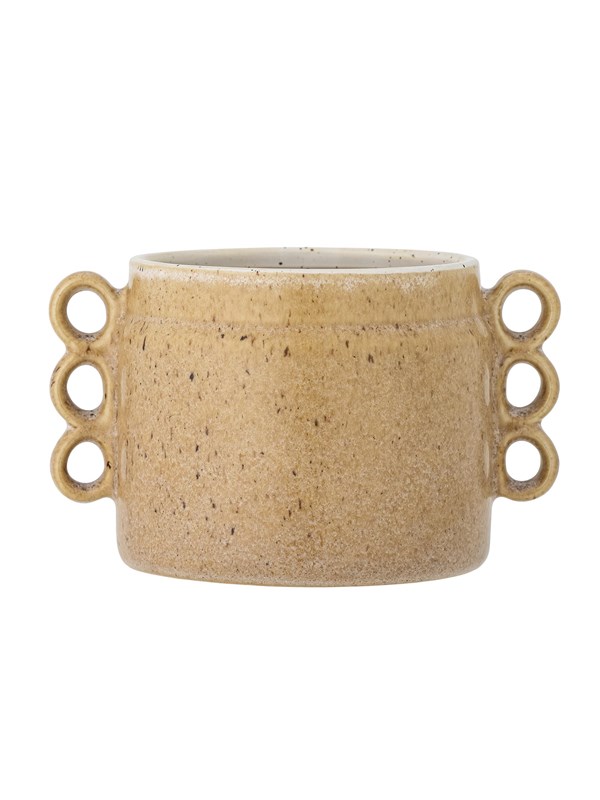 Creative Collection - Souri Urtepotteskjuler, Brun, Stentøj - Ø15 Ã H12 cm