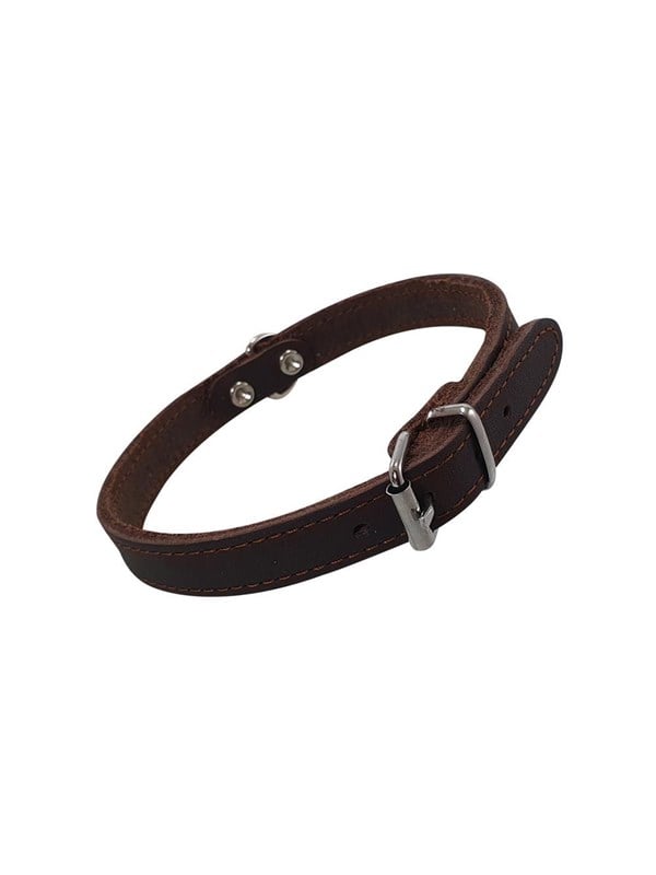 Nobby Halsbånd TABIL 40 cm (31-36 cm) 16 mm Brun billede