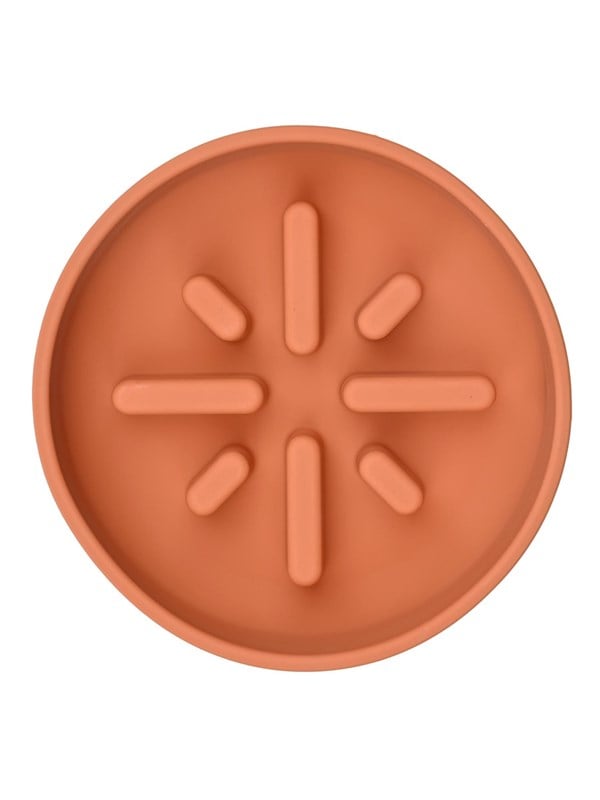 51 Degrees North 51 - Sili Bowl - Slow Feeder Bowl - Terracotta billede