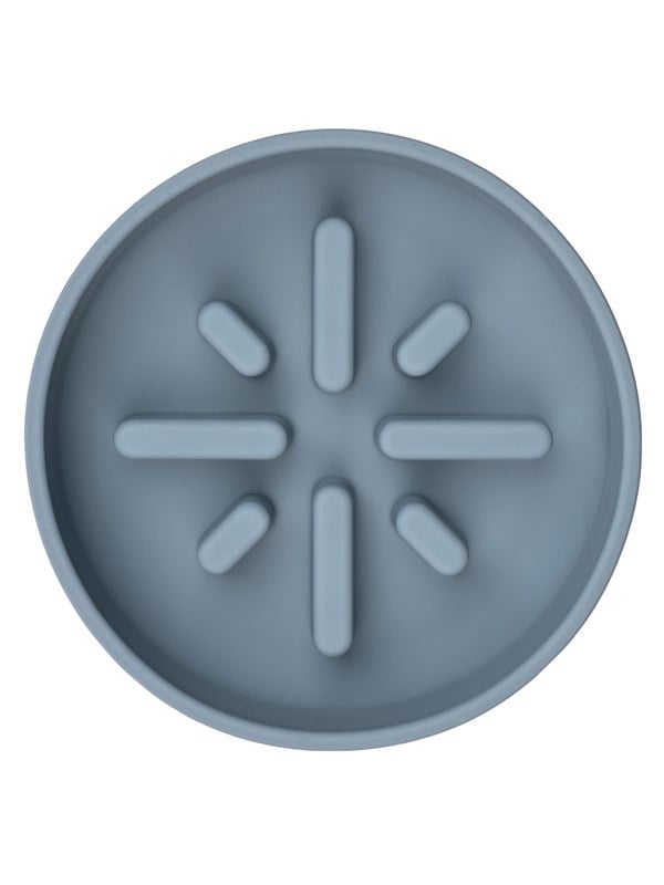 51 Degrees North 51 - Sili Bowl - Slow Feeder Bowl - Petrol - 700m billede