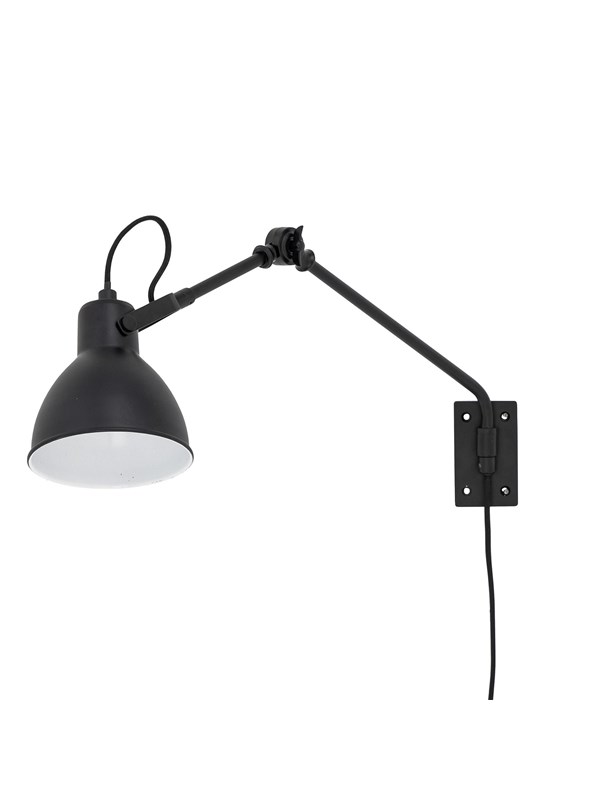Creative Collection - Jili Lampe Til Væg - Sort - Metal
