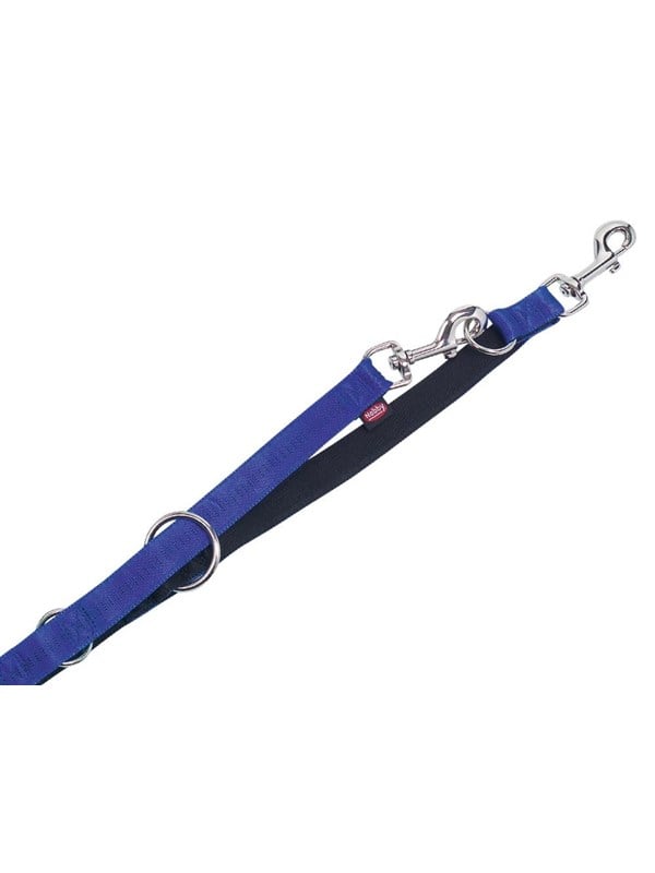 Nobby Dressurline Soft Grip M-L Blå billede