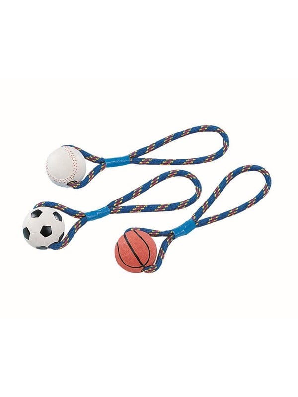 Nobby Gummi bold med reb 8 cm