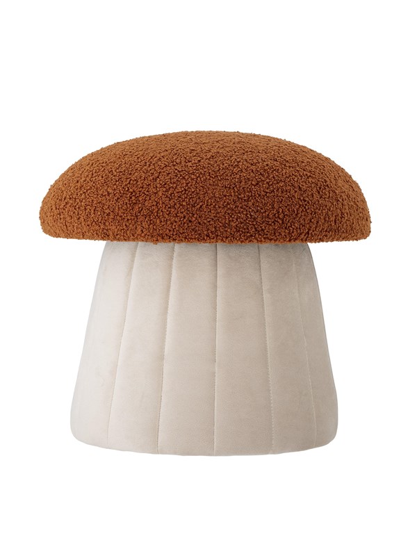 Bloomingville Mini - Bertil Puf Til Børneværelse - Rød - Polyester