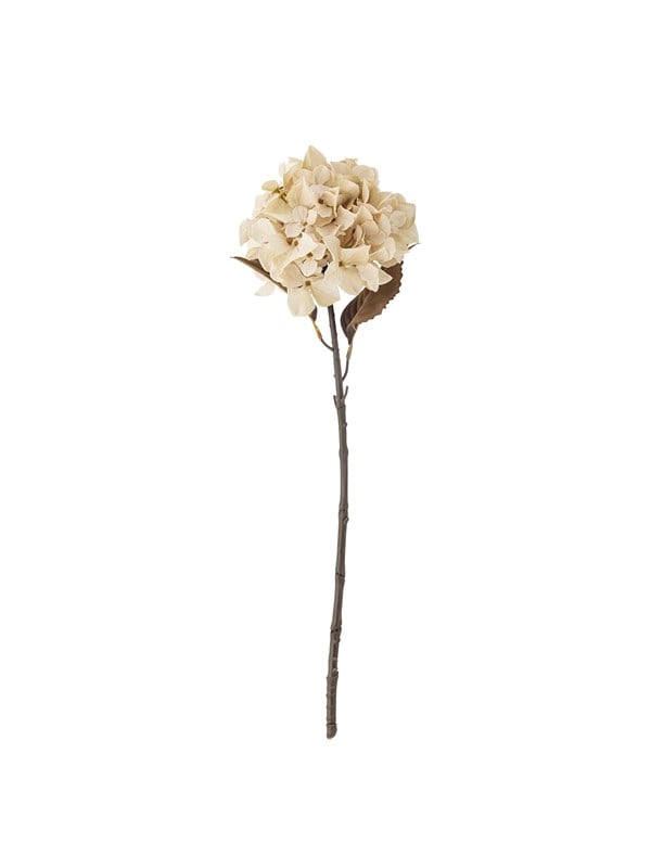 Bloomingville - Hydrangea Stilk, Natur, Kunstige Blomster, D20xH65 cm
