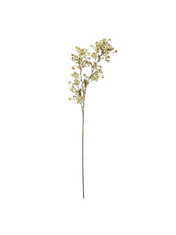Bloomingville - Waxflower Stilk, Kunstige Blomster, B15xH91 cm, hvid