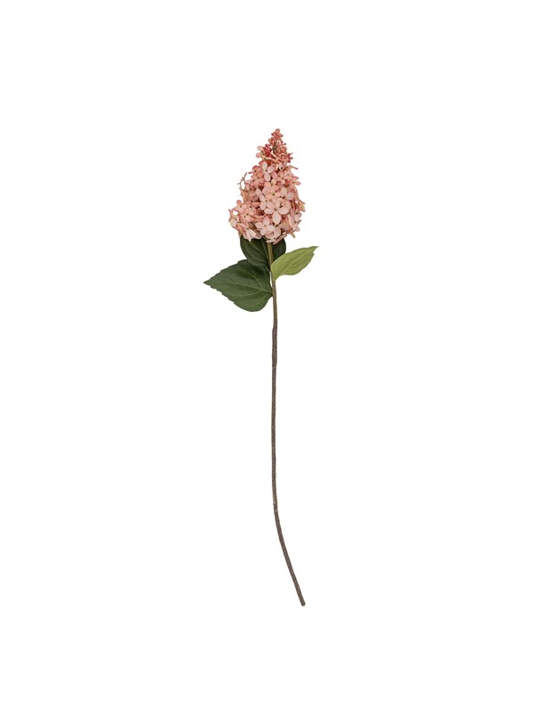 Bloomingville - Hydrangea Stilk, Rosa, Kunstige Blomster, D11xH76 cm