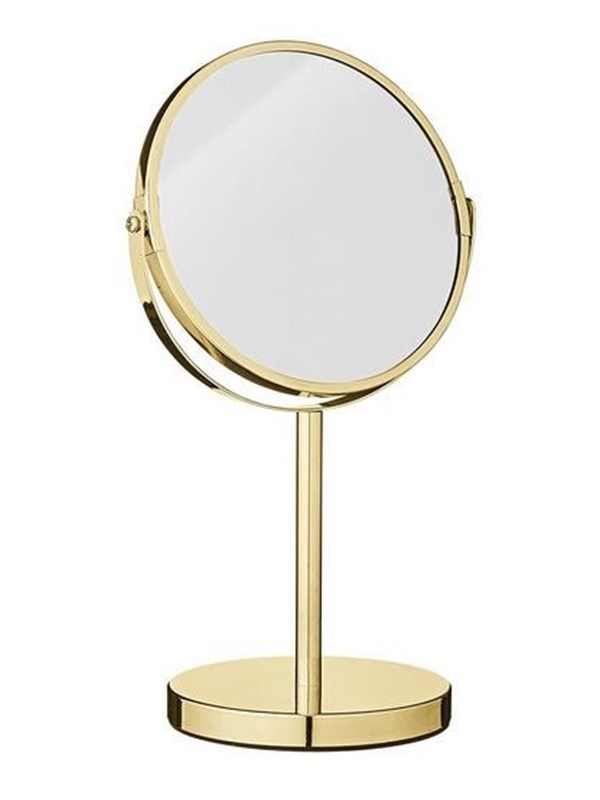 Vægspejl Bloomingville Milde guld metal Ø20 x 35 cm dekorativt