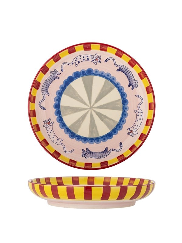 Bloomingville - Missy Fad, Multifarvet, Stentøj, D30xH6 cm