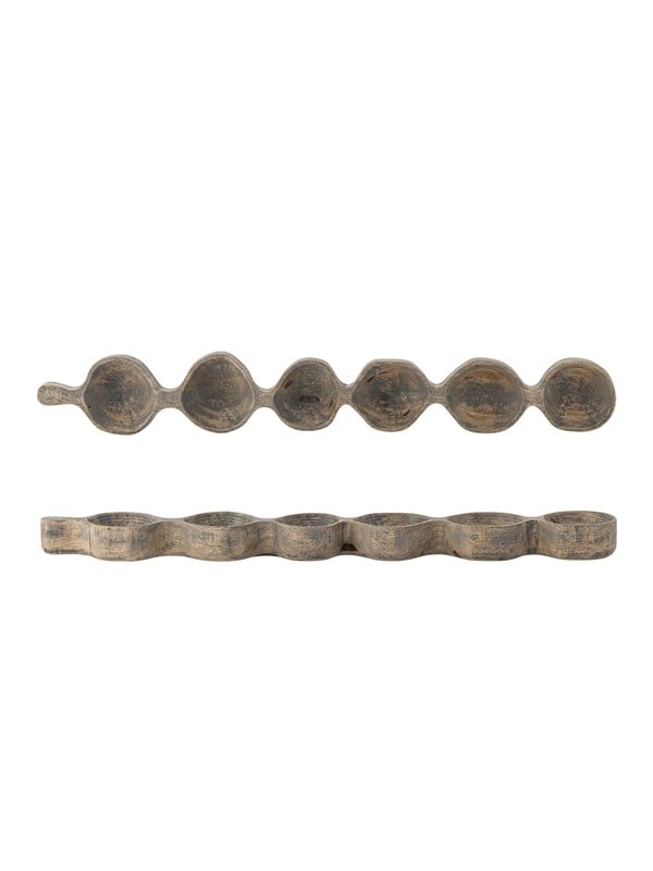 Serveringsbakke Træ - Marcelle - 6 Rum - Creative Collection