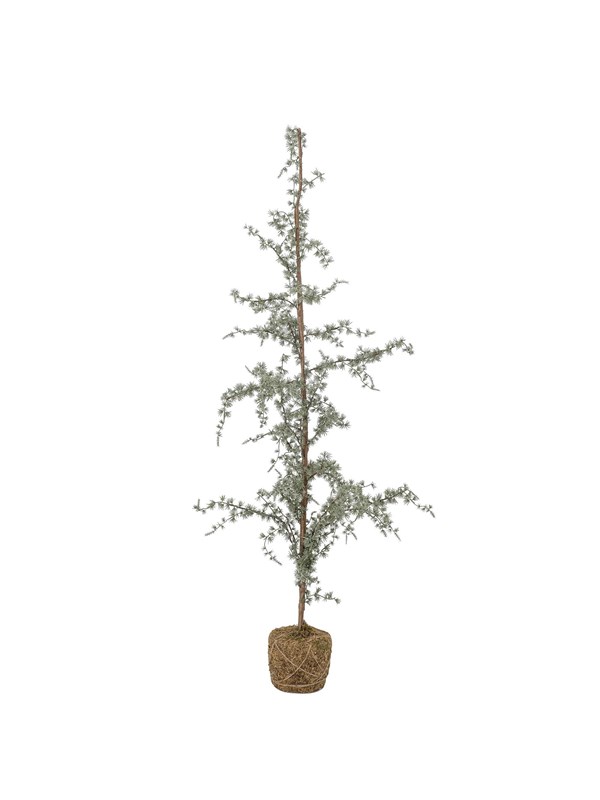 Bloomingville - Vita Juletræ, Grøn, Kunstige Blomster, D17xH150xW50 cm, Base D17xH18 cm