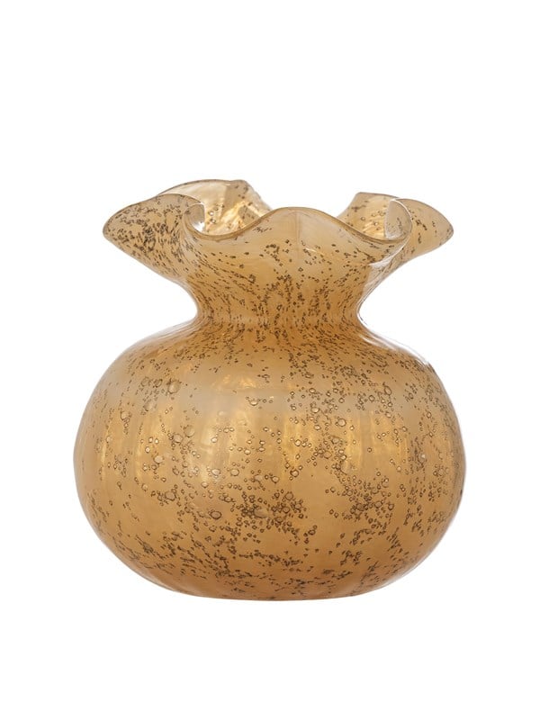 Creative Collection - Thebe Vase - Orange - Glas - H 12 Cm