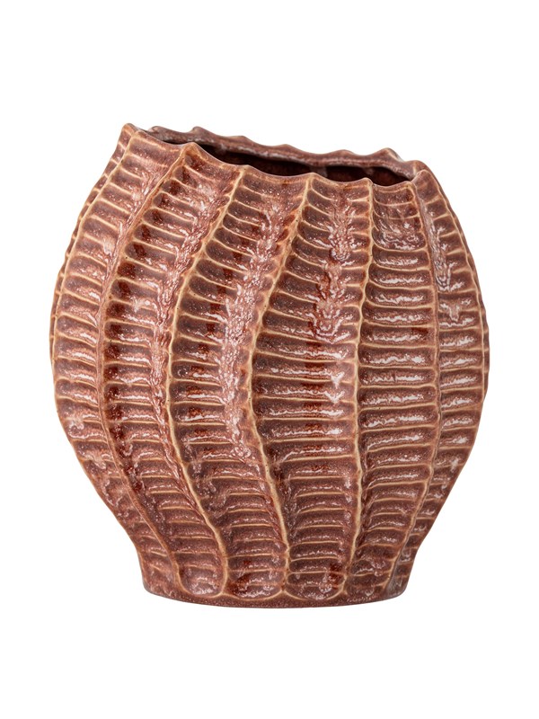 Creative Collection - Callon Vase - Rosa - Stentøj - H 20,5 Cm