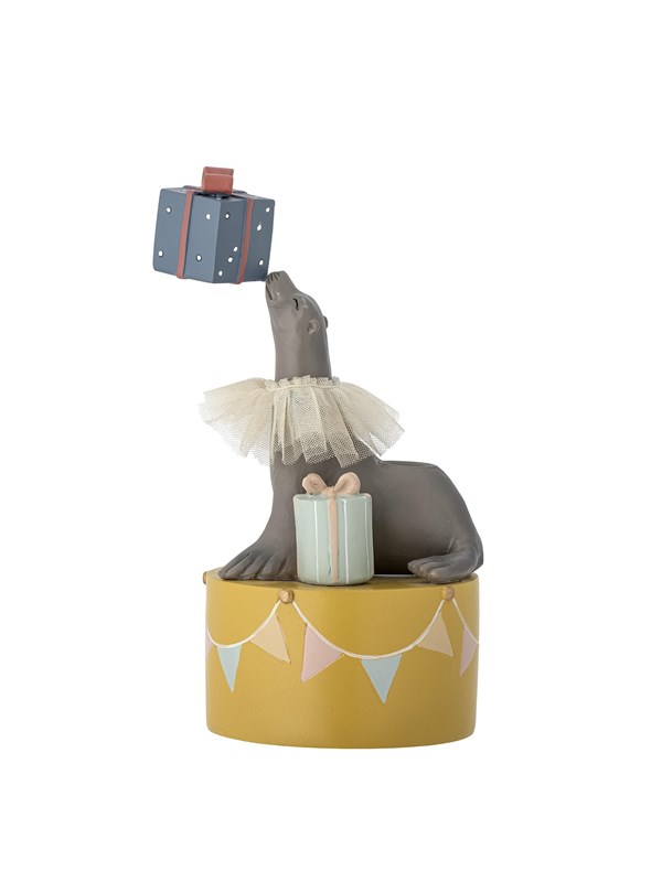 Bloomingville - Flor Lysestage, Multifarvet, Polyresin, D10xH19 cm