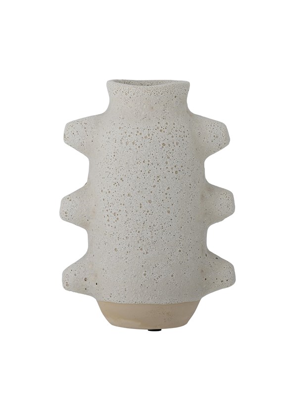 Bloomingville Birka vase hvid 23 cm