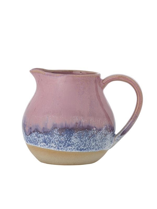 Bloomingville - Paula Flødekande, Rosa, Stentøj, D10,5xH10 cm
