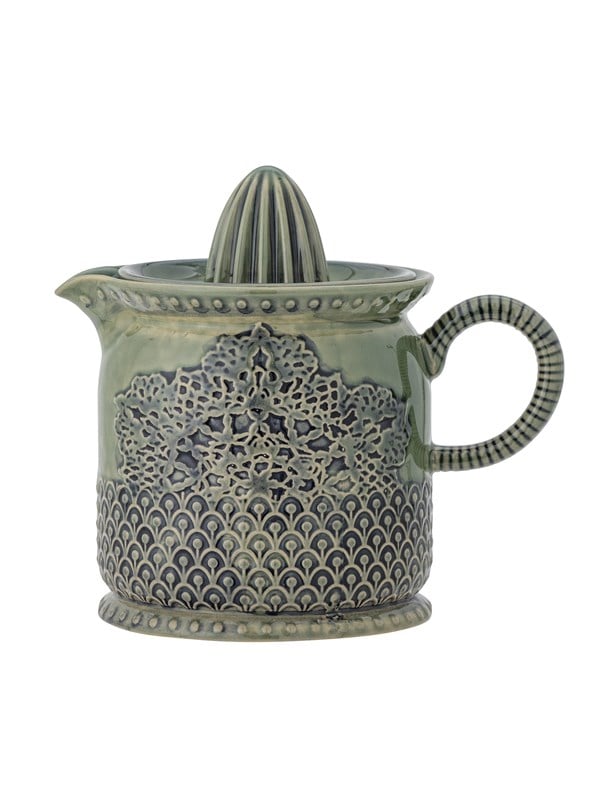 Bloomingville - Liselu Citruspresser, Grøn, Stentøj, L17,5xH15,5xW12 cm