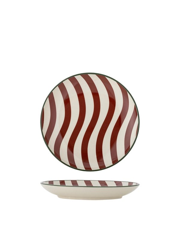 Bloomingville - Jolly Tallerken, Multifarvet, Stentøj, D16xH3 cm